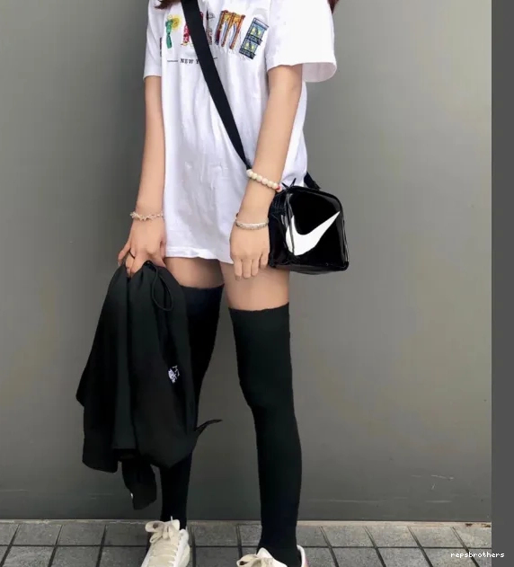 XL L and City Arc Embroidery M T-shirt Logo White Short 19SS Tee sleeved S City Arc Black Rainbow 0802